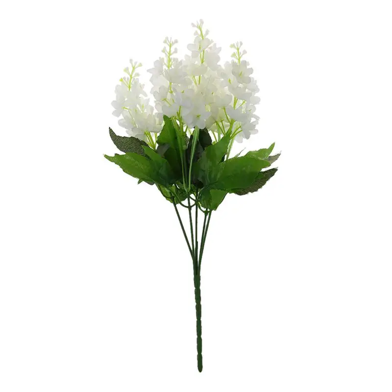 Шелковая ткань 5 головок Искусственные цветы изготовленные вручную Свадебные