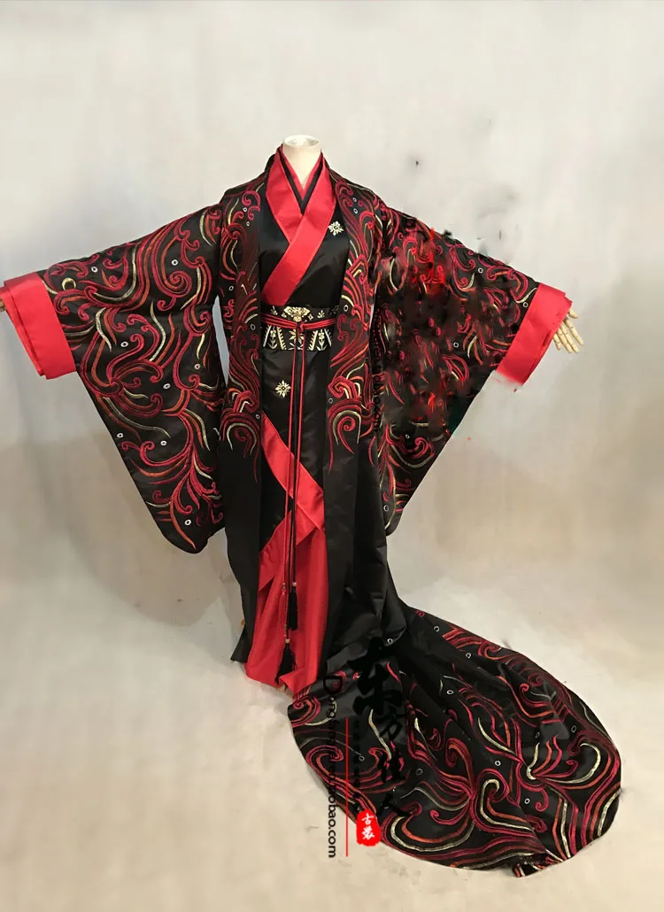 Ancient Chinese Traditional Wedding Hanfu Costume for the Couple New TV Play Xiu Li Jiang Shan - Chang Ge Xing | Тематическая