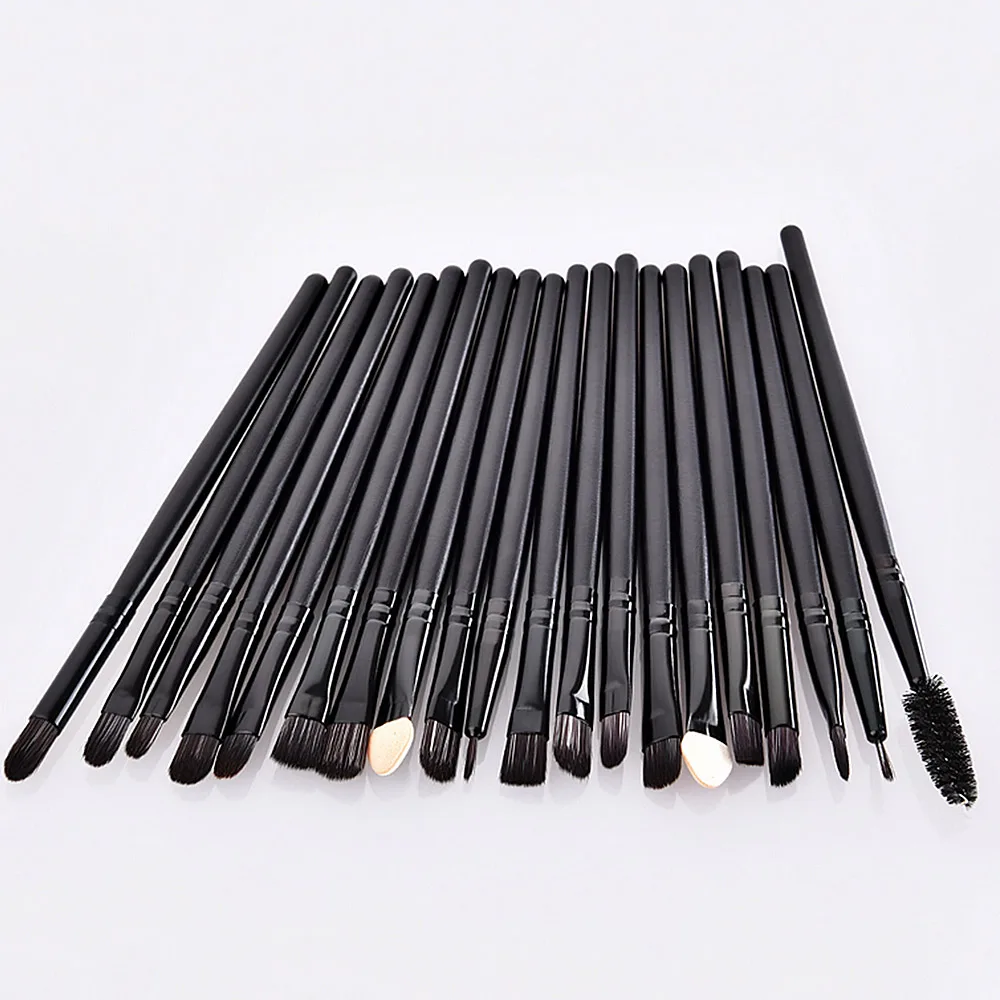 20 шт. Профессиональная Кисть для макияжа Косметическая Одиночная подводка век
