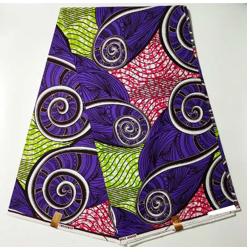 

High Quality Wax Print Fabric Best Quality African Wax Print Fabric For Sewing Dress Pagne kente design Africain Soft wax fabric