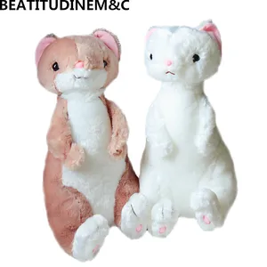 Новая милая плюшевая игрушка в виде хорька, плюшевая игрушка, детская игрушка, подарок на день рождения, украшение для дома