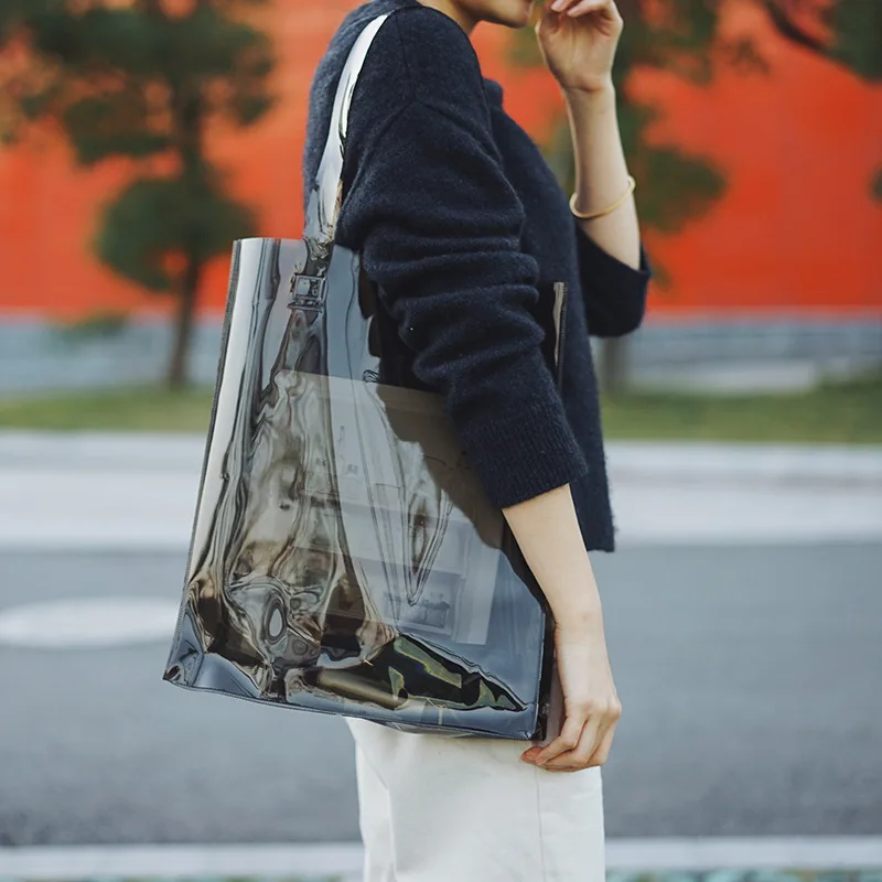 1 шт. сумки из ПВХ косметическая сумка с ручкой женские брендовые дизайнерские