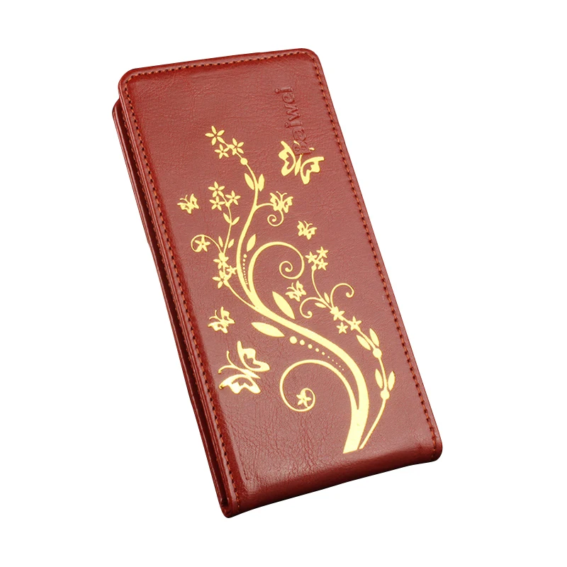 Luxury Leather Card HongBaiwei for Xiaomi Redmi 4A Case Flip Flower Henna Clear Slot Phone Coque Cover | Мобильные телефоны и