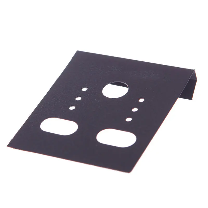 100 шт Серьга серьги-пуссеты Организатор из черного пластика ювелирные изделия