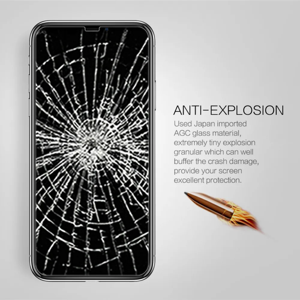 Для iPhone 12 11 Pro XS MAX XR Nillkin H + защита для экрана из закаленного стекла Max 6 6S 7 8 Plus SE