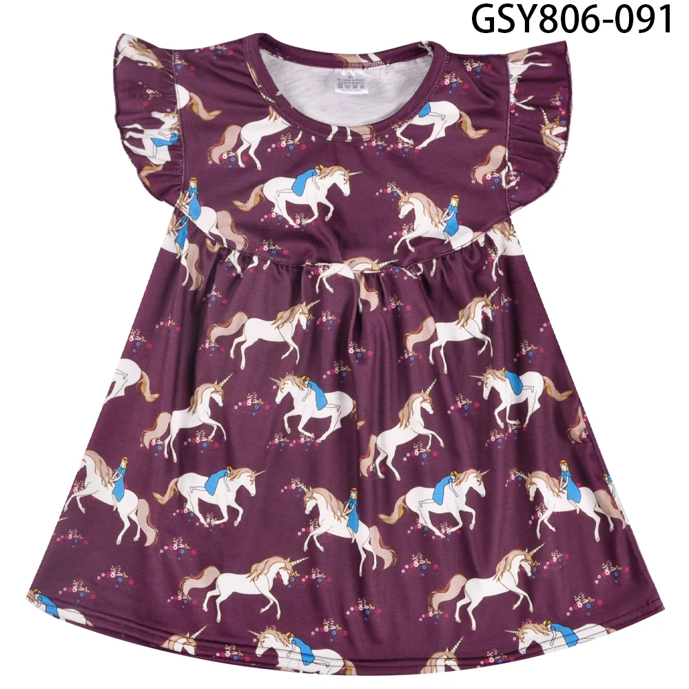 Лидер продаж Оптовая цена Платья на День Благодарения для девочек Популярное