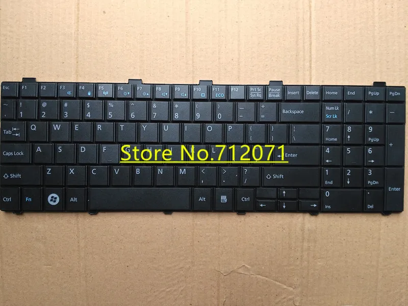 

New laptop keyboard for FUJITSU A530 AH530 AH531 NH751 US layout