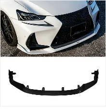 Углеродного волокна задний бампер с закругленными краями и splittefor LEXUS IS300 IS350 IS F Sport Sedan 4 двери 17-18