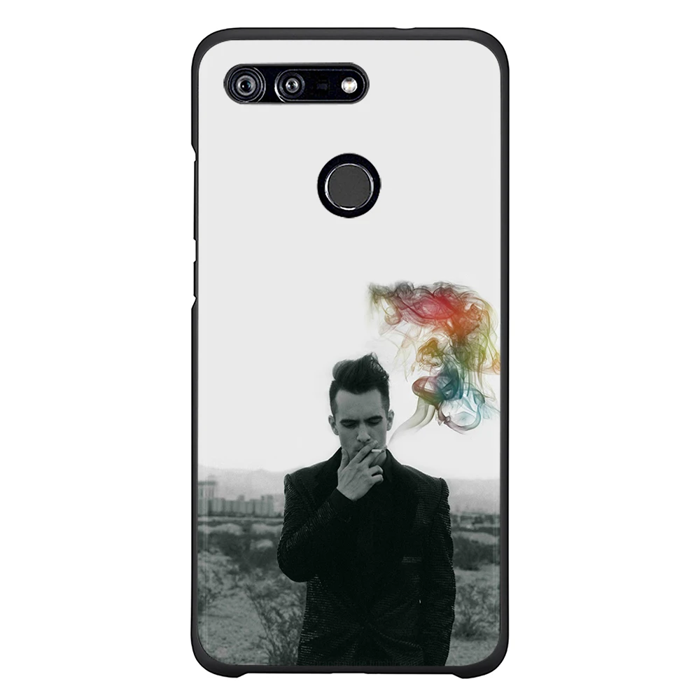 Black Soft TPU Pattern Silicone Back Phone Case for Huawei Nova 3i Cover Honor 7A Pro Coque |
