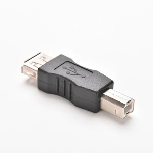 1 шт. Новый USB 2,0 Тип A Женский к usb Тип B штепсельный преобразователь, адаптер usb-кабель для принтера Conector Changer