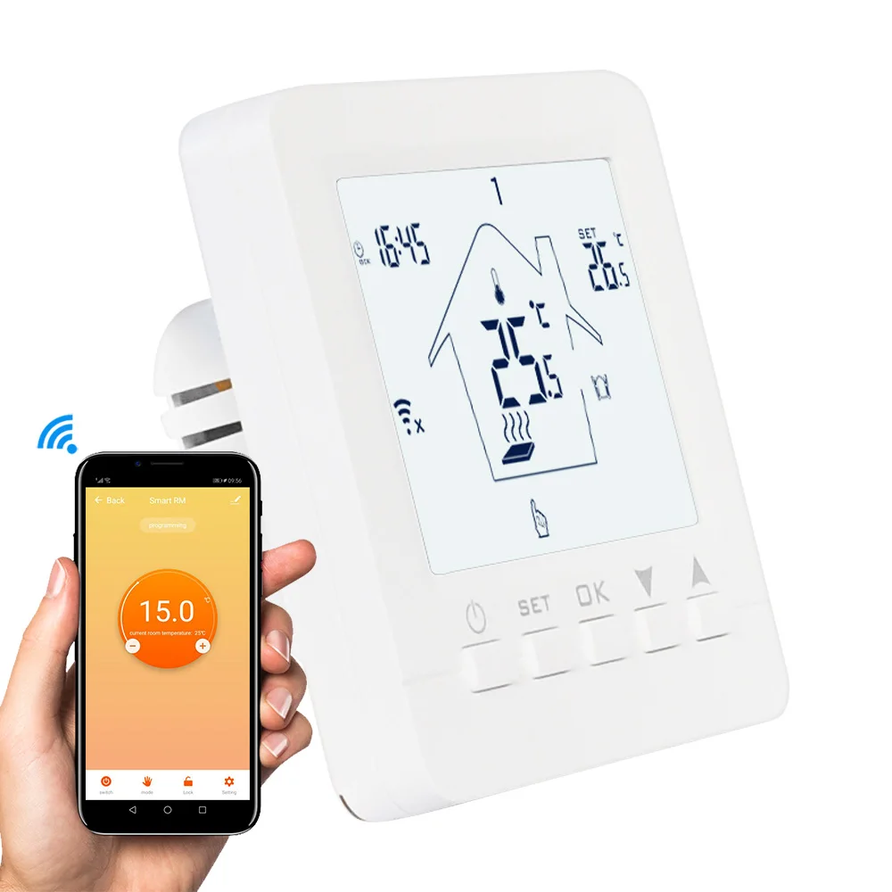 16A AC 220V WIFI нагревательный термостат вода/Электрическое отопление система