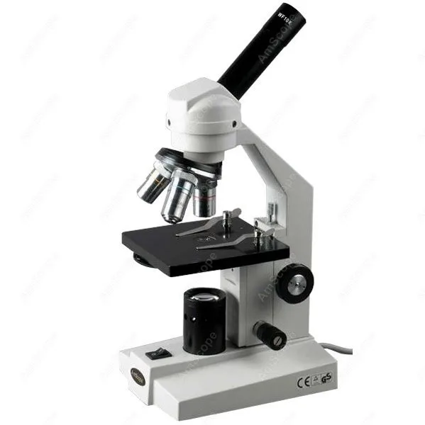 Студенческий составной Микроскоп AmScope Supply 40X 1000X студенческий с механической