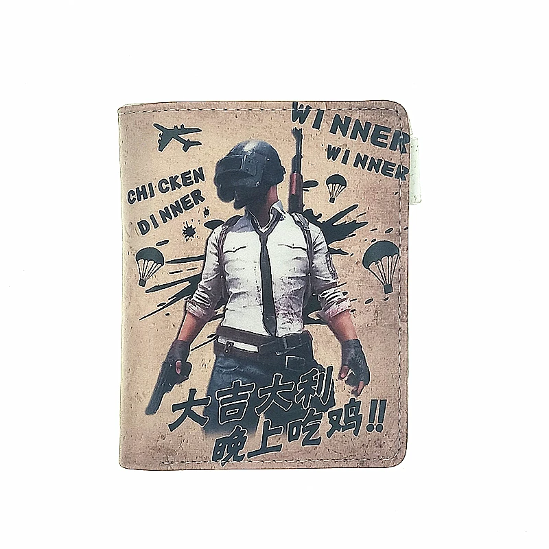 Лидер продаж игровой ключ PUBG посылка из искусственной кожи бумажники курятник Cion