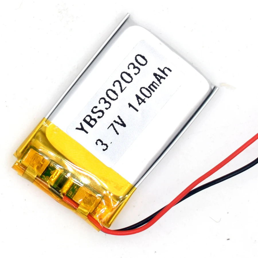 3 7 V 140 mAh 302030 литий полимерная аккумуляторная батарея Li Po ion для GPS Bluetooth MP3 MP4