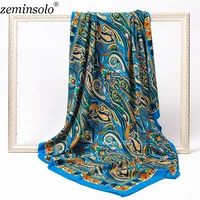 120120cm new square winter scarves for women scarf womens printed blanket scarf bandana shawls stoles autumn winter warps