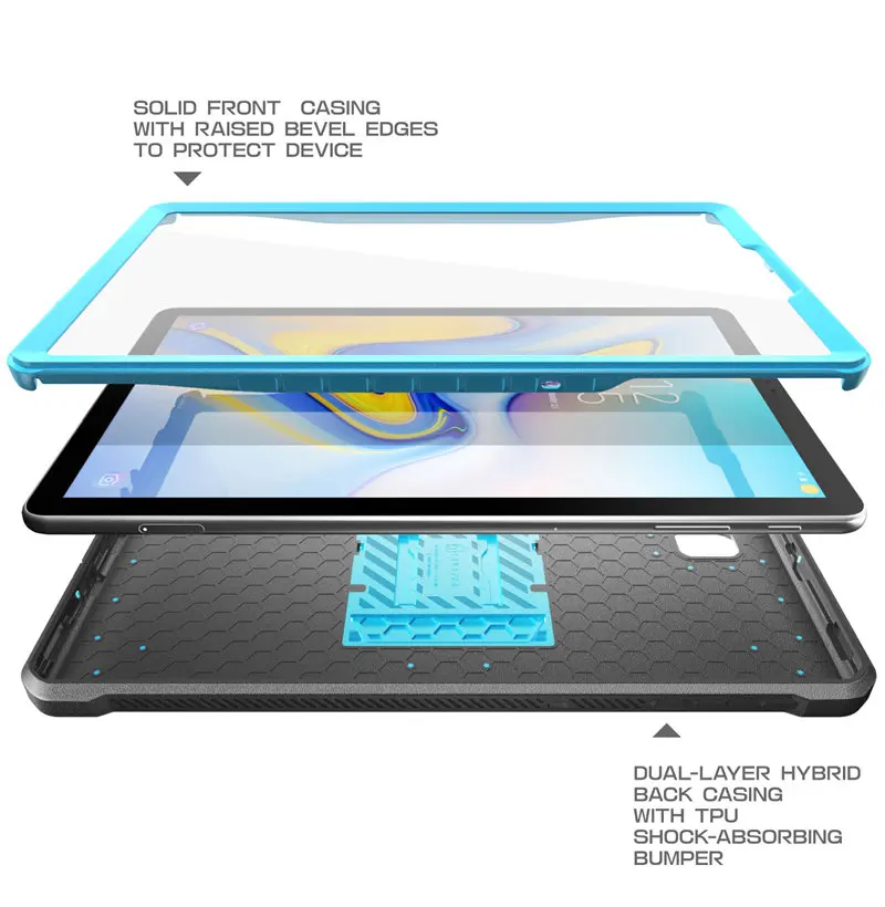SUPCASE для Samsung Galaxy Tab S4 10,5 Case Release UB Pro полный корпус прочный Чехол со встроенным экраном протектор и Kickstand