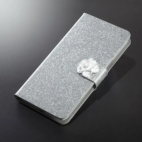 Silver Camellia Днеелакк Горячая Качество Флип из искусственной кожи чехол для Explay свежий чехол для телефона Стенд задняя крышка с отделением для карт - Цвет: Silver Camellia