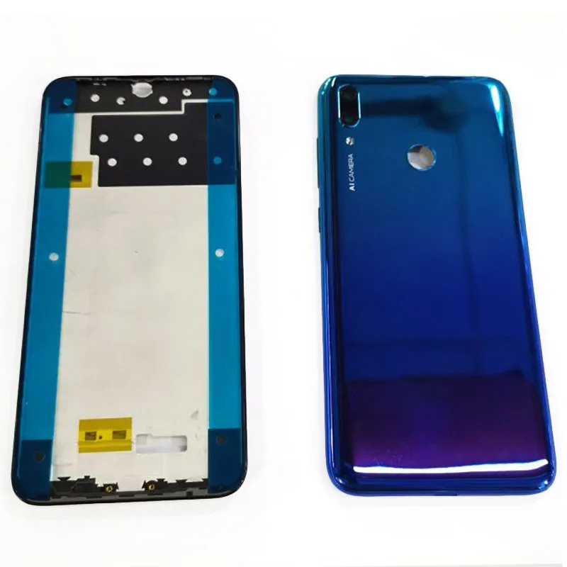 BINYEAE Новый чехол для аккумулятора задний корпус/передняя рамка Huawei Y7 Prime