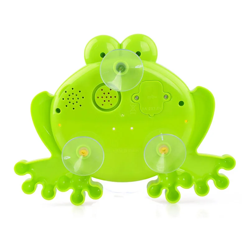Kids Swimming Water Toys Newborns Baby Bath Bubble Machine Big Frogs Automatic With Music Wash Play Cartoon Educational Toy | Игрушки и