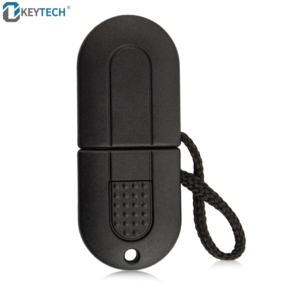 

OkeyTech New Car Remote Key Case Shell Fob Fit For VOLKSWAGEN Golf MK2 Caddy Rallye With Key Blank Blade LED Lighted