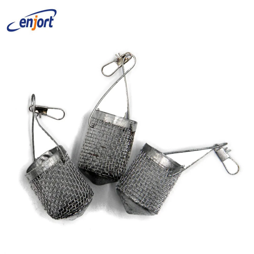 Enjort 5 шт./лот мини форель-муха игровое устройство гнездо приманка клетка