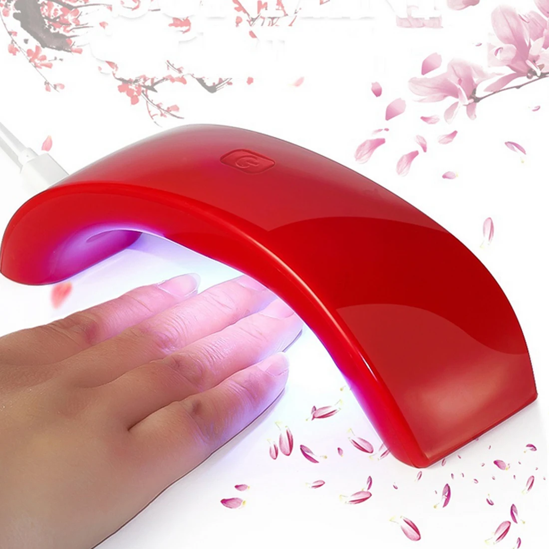 Portable Mini Manicure Tool Phototherapy Machine 12w Nail Dryer USB Light LED Gel Polishing |