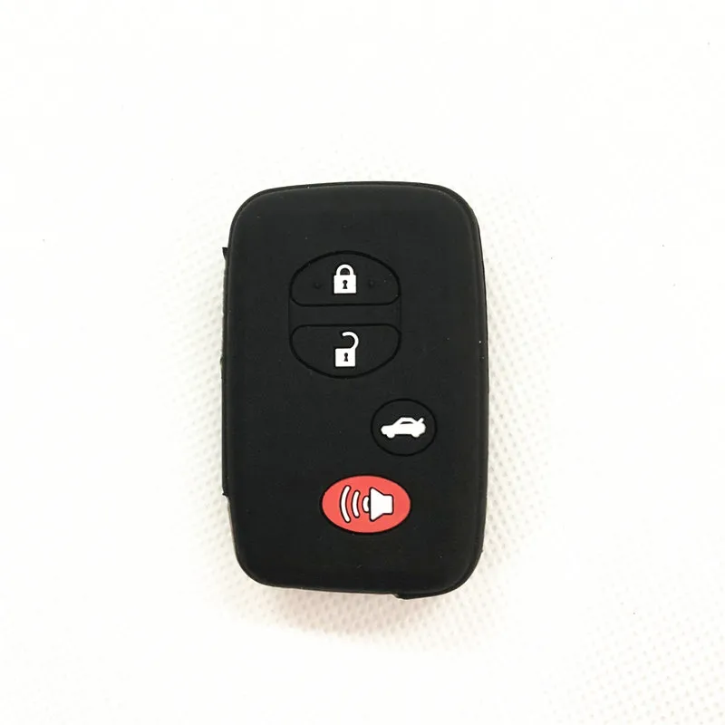 Силиконовый чехол для ключей от машины Toyota Land Cruiser Prado 150 Camry Prius Crown Aqua Subaru Foreste 2013 2014