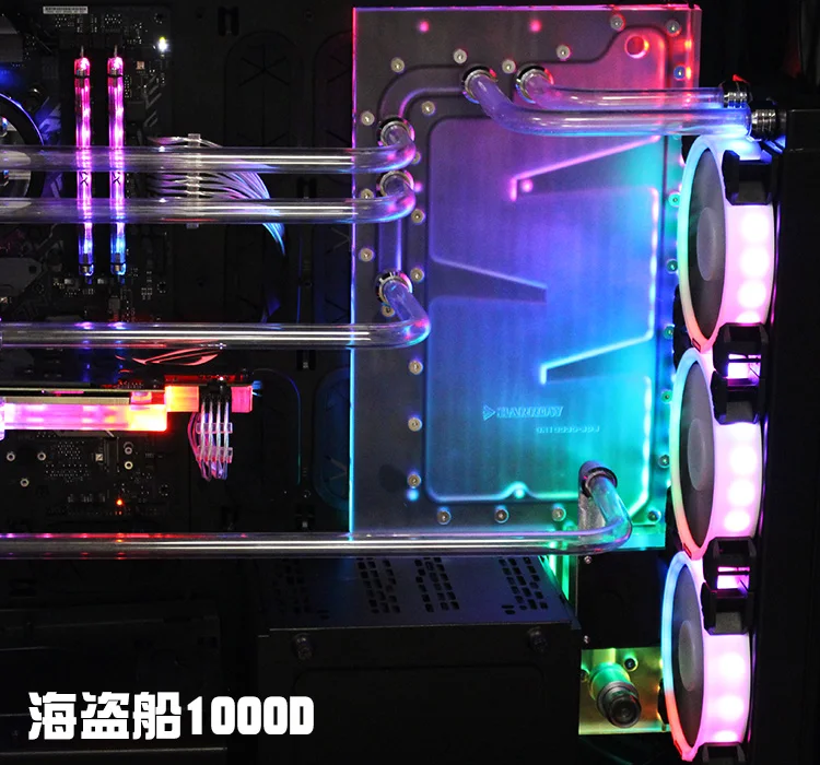 Водная пластина для Барроу CR1000D-SDB жидкостное охлаждение корпуса CORSAIR 1000D |