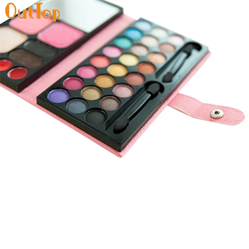 OutTop ColorWomen 1 коробка 33 Цвета Тени для век макияж Палитра косметические тени Румяна