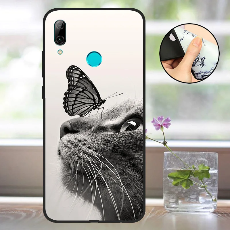 Чехол для huawei P Smart Крышка силиконовая P smart POT-LX3 POT-LX1 чехол Capa Мягкий ТПУ бампер huawei P Smart Funda - Цвет: HDM