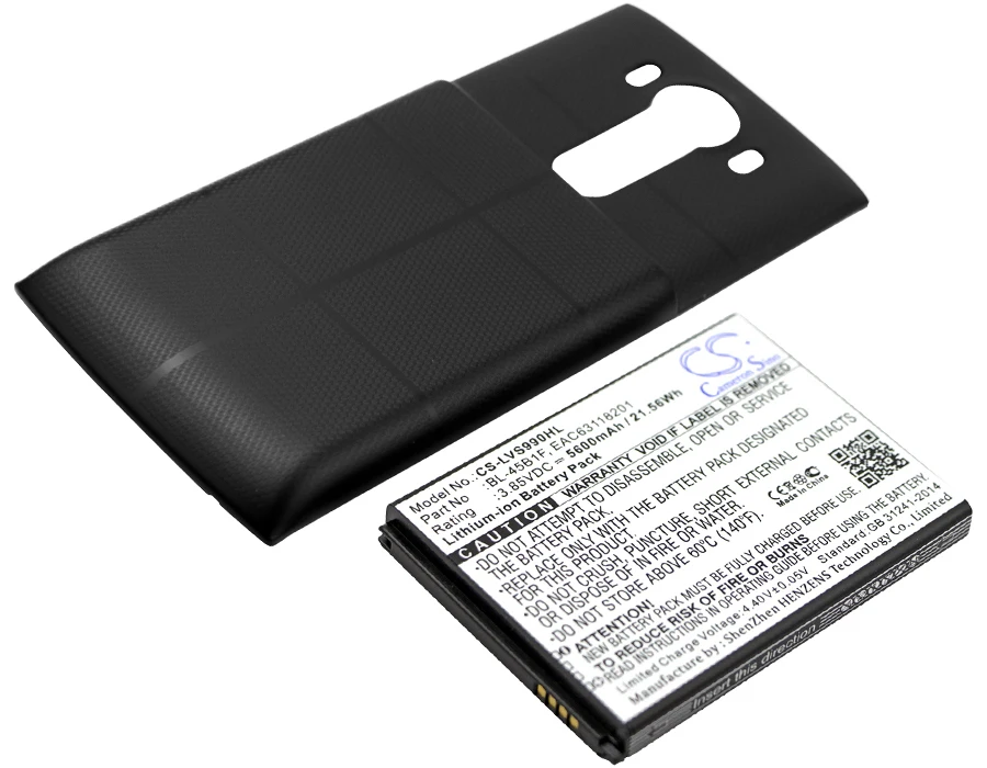 Аккумулятор Cameron Sino на 5600 мА · ч EAC63118201 для LG H900 H901 V10 VS990|cameron sino|cameron sino batterybatteries