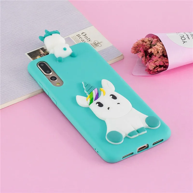 Силиконовые задние чехлы для huawei P Smart P10 P20 mate 10 P8 P9 Honor 9 Lite 7X Pro Dolls мягкий чехол Единорог Панда медведь