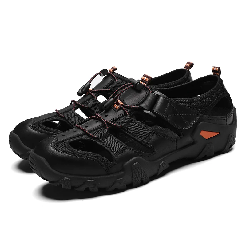 Мужские сандалии из натуральной кожи Fotwear Повседневные Классические в рыбацком
