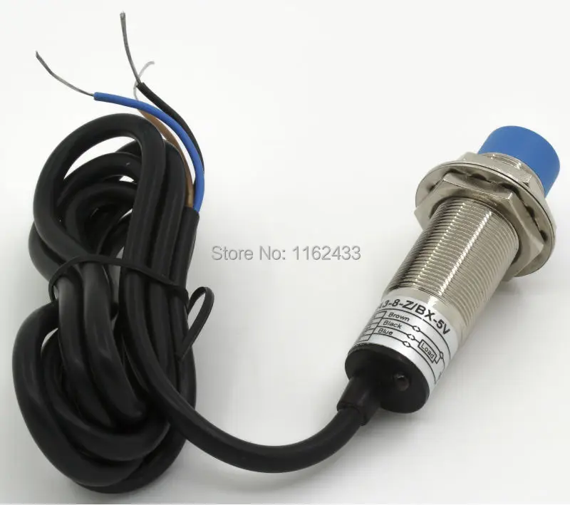 M18 8mm NPN NO Inductive Proximity Sensor Switch - LJ18A3-8-Z/BX-5V, 5VDC image 4