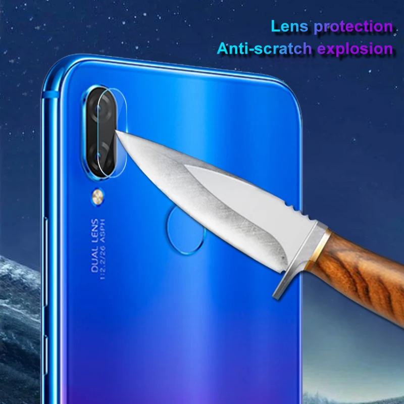 Ультратонкое мягкое закаленное стекло для задней камеры Huawei Nova 3 3e 4e 3i 2S Защитная