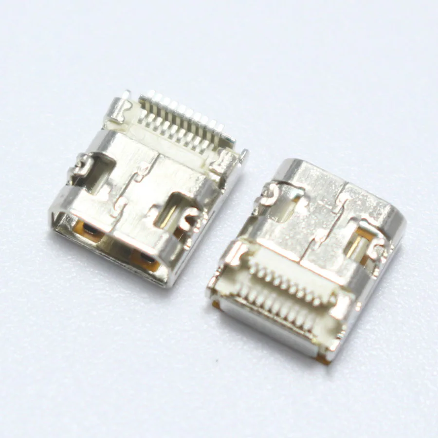 2 шт./лот 19Pin SMD Micro HDMI AF Женский Джек HD видео гнездо для планшетных ПК ноутбуков и т.