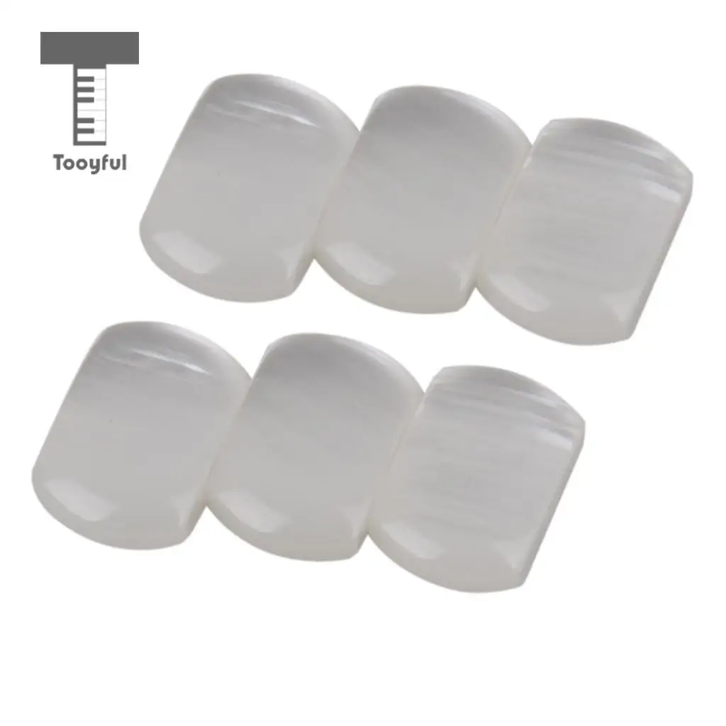 

Колышки для акустической гитары Tooyful, 6 шт., акрил, толщина 7 мм