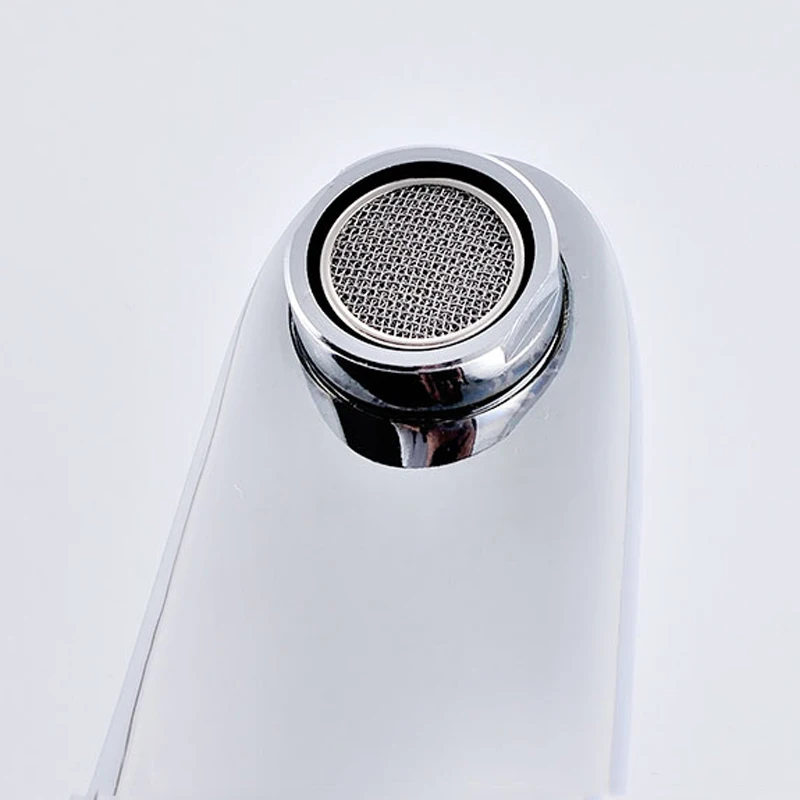 Uythner автоматический датчик хромированный латунный Смеситель для ванной комнаты