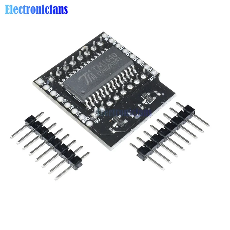 Матричный светодиодный экран V1.0.0 для WEMOS D1 мини модуль вывода цифрового сигнала