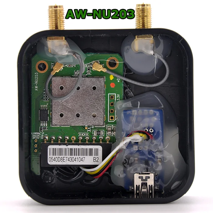 AW-NU203 Atheros AR9271 802,11 b/g/n 150 Мбит/с USB беспроводной WiFi адаптер с 2x 6dBi WiFi антенна для Windows 7/8/10/Kali Linux - Цвет: with 2x 6dBi Antenna