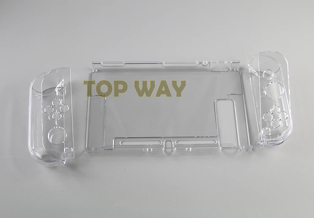 

ChengChengDianWan For Nintend Switch Case Hard Crystal Protective Transparent Cover Shell for NS NX Switch Console 5sets/lot
