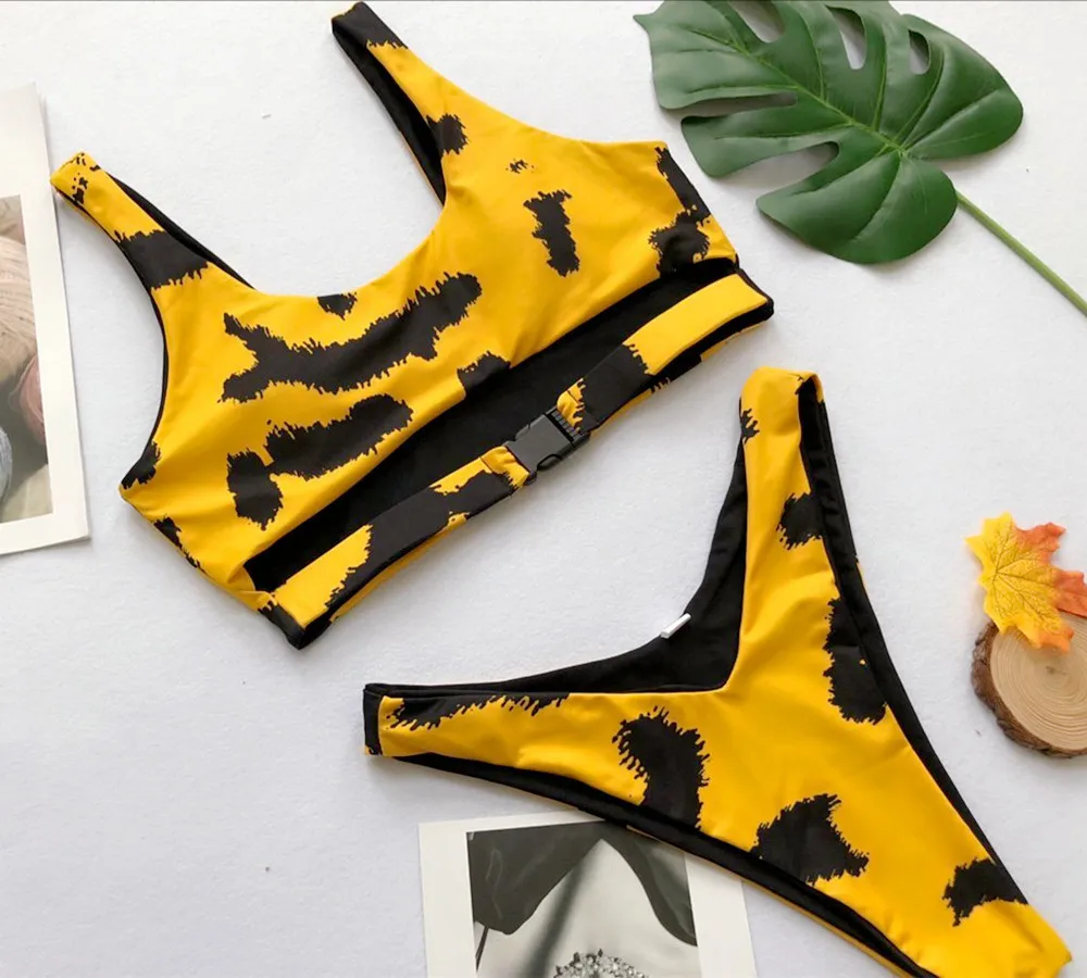 Женское бикини 2020 новый купальник Бразильский купальный костюм комплект Женская