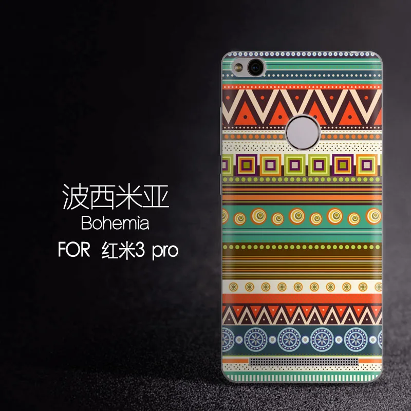 Для Xiaomi Redmi 3 S силиконовый чехол с рисунком Оригинальный для задней крышки Pro Prime