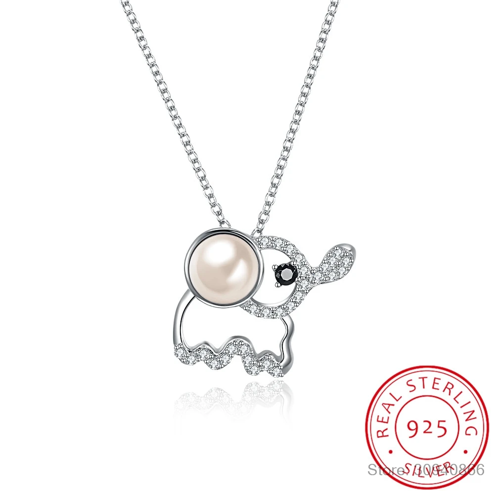 Женское Ожерелье с кристаллами LEKANI ювелирное украшение в виде слона из