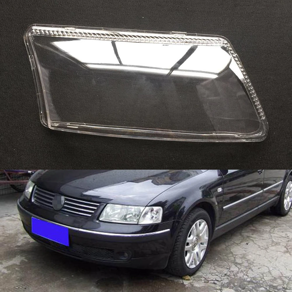 Для Volkswagen VW Passat B5 прозрачная Автомобильная фара с прозрачными линзами