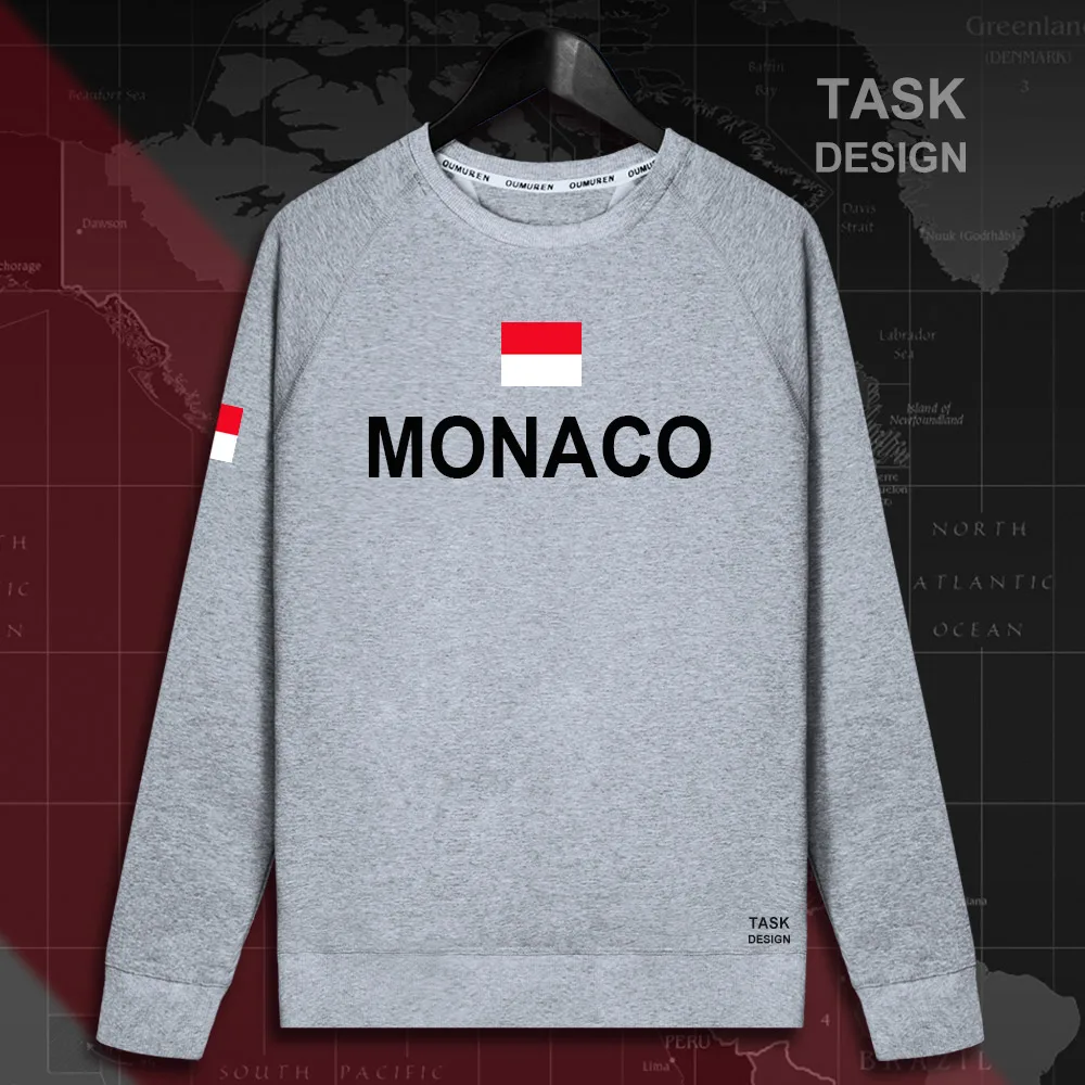 Мужская толстовка с капюшоном княжества Monaco MCO MC пуловер уличная одежда