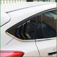 for ford focus hatchback 2012 2013 2014 2015 2016 2017 abs door window louver frame window sill molding cover sticker trim
