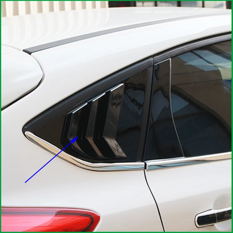 Для Ford Focus Хэтчбек 2012 2013 2014 2015 2016 2017 ABS дверная жалюзи рамка подоконник Формовочная