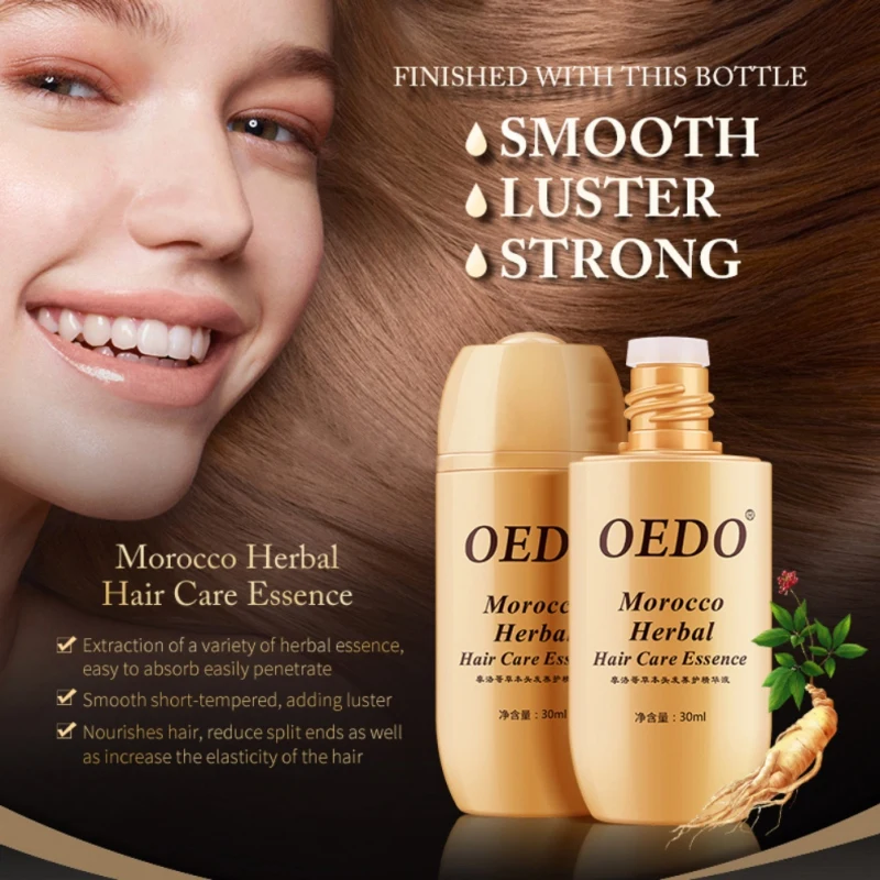 Herbs Ginseng Hair Care Essence Anti-off Fast Growth Repair Stains Scalded Conditioner Suitable For All Groups Keratin | Красота и