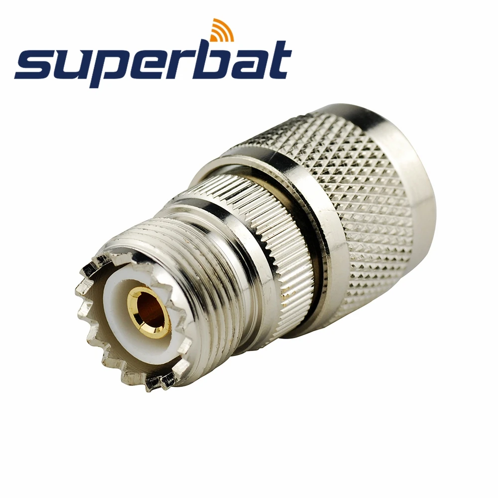 Superbat N UHF адаптер штекер к SO 239 Jack прямой RF коаксиальный разъем|plug adapter connector|plug